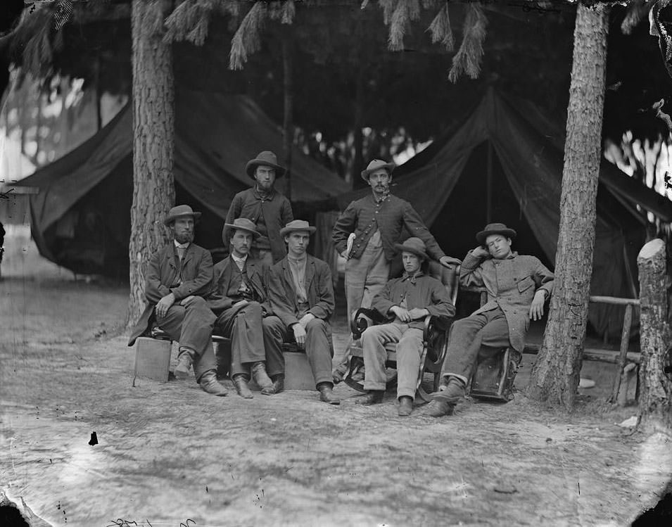 The main eastern theater of war, the siege of Petersburg, June 1865