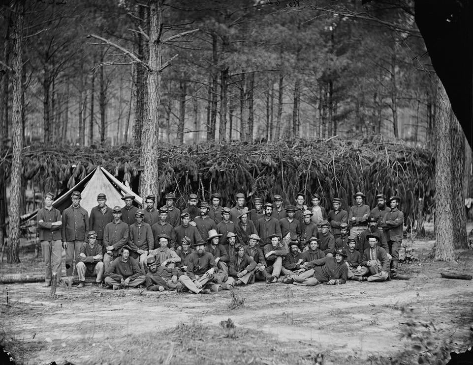 The main eastern theater of war, the siege of Petersburg, June 1864