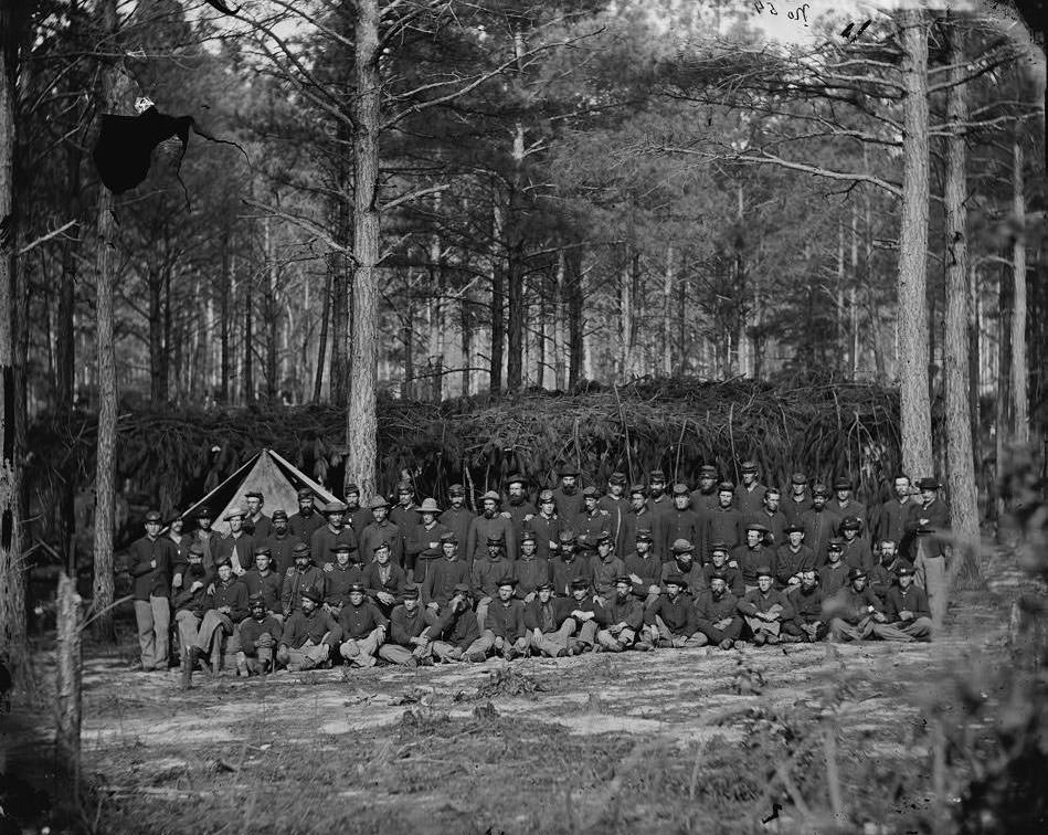 Petersburg, Va. Company D, U.S. Engineer Battalion, 1864