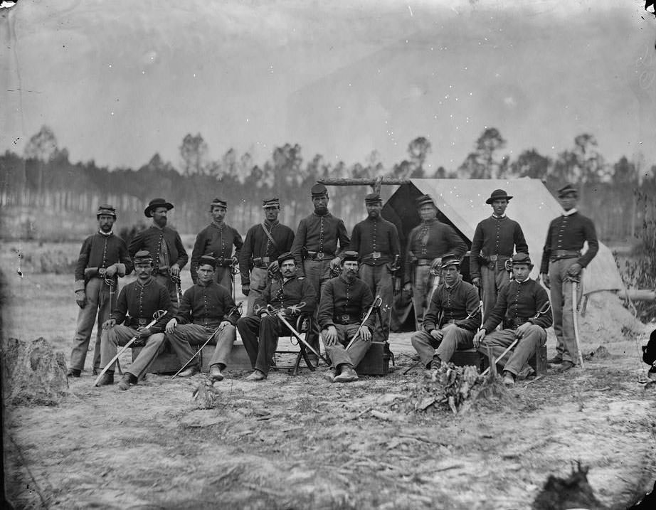 Detachment of 3d Indiana Cavalry, 1864