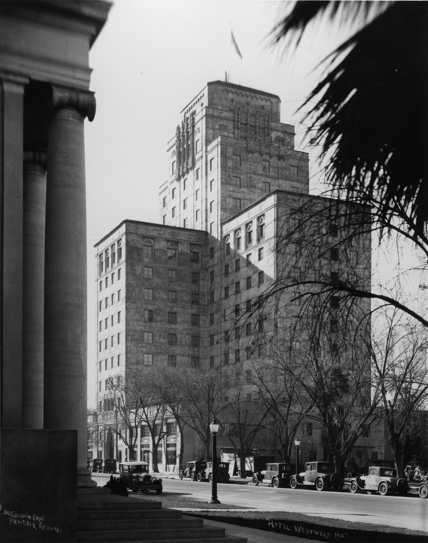 Westward Ho Hotel Exterior, 1928