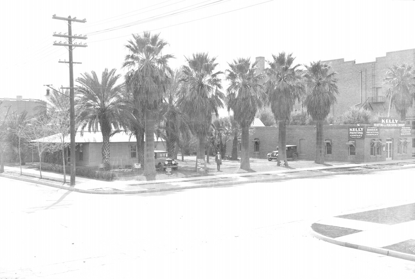 Southeast Corner of Third Ave. and Monroe Street, 1928