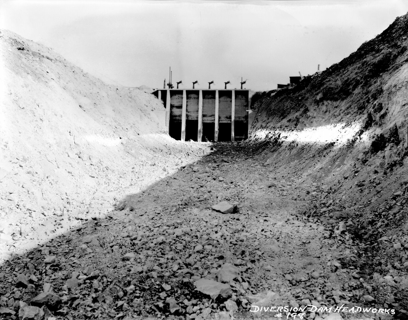 Lake Pleasant Dam Headworks, 1928