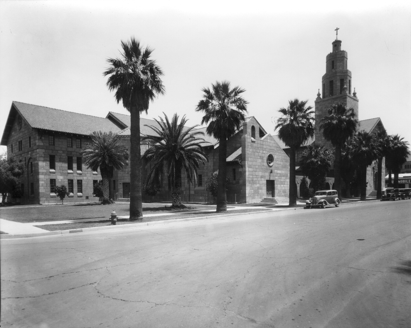 First Presbyterian Church Building Exterior, 1927