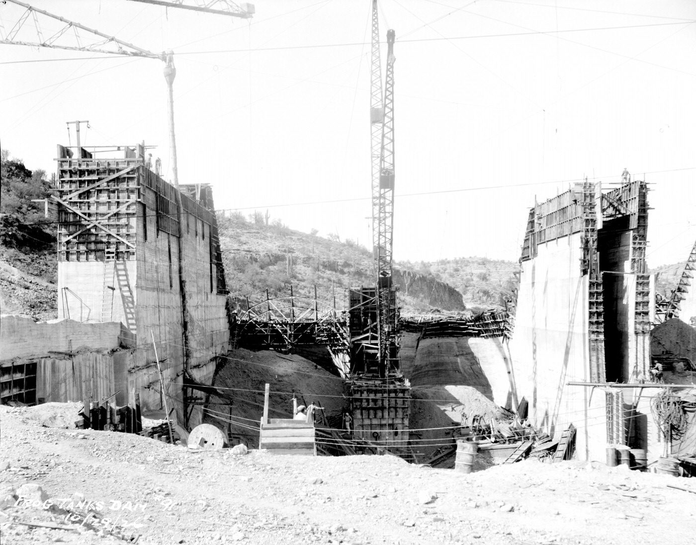 Frog Tanks Diversion Dam Power Facility, 1926