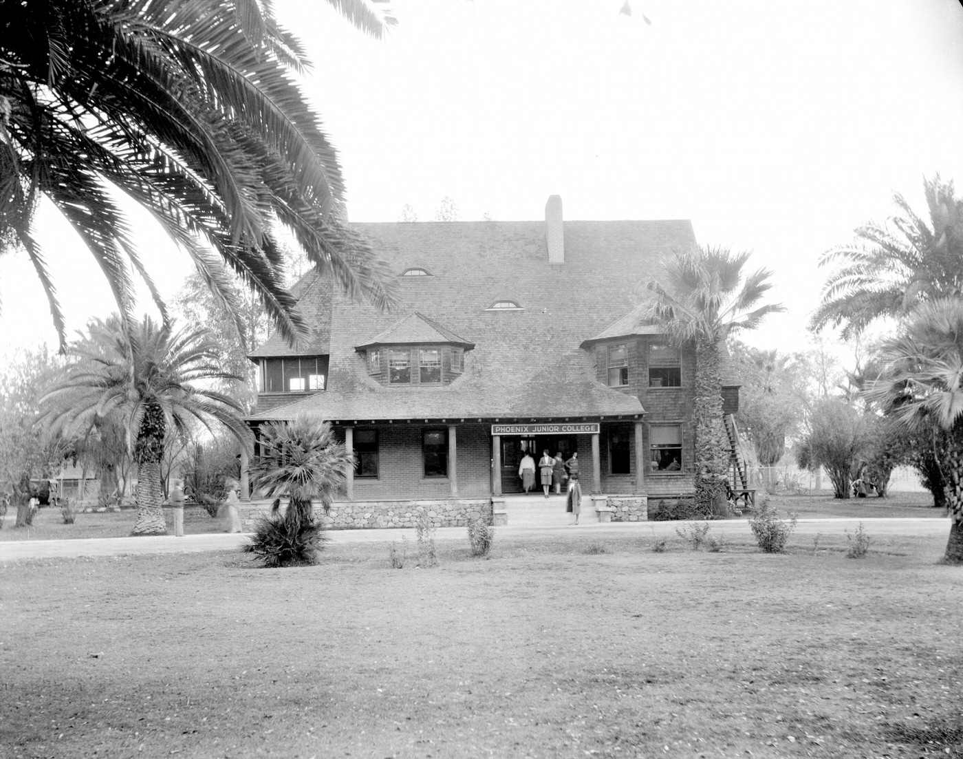 Phoenix Junior College Exterior, 1926