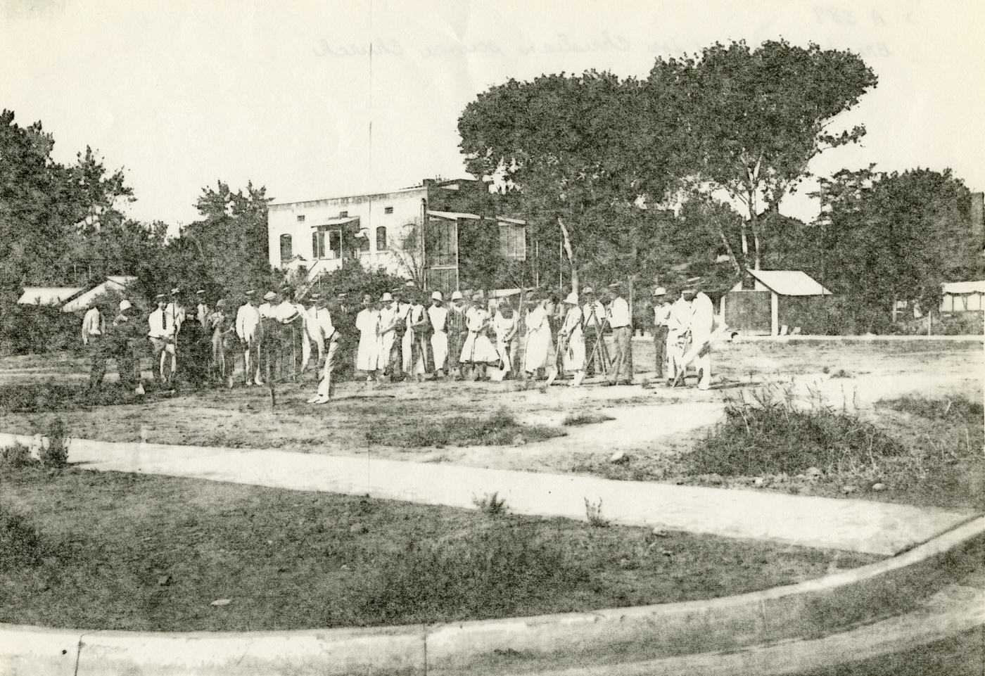 Groundbreaking for Christian Science Church, 1925