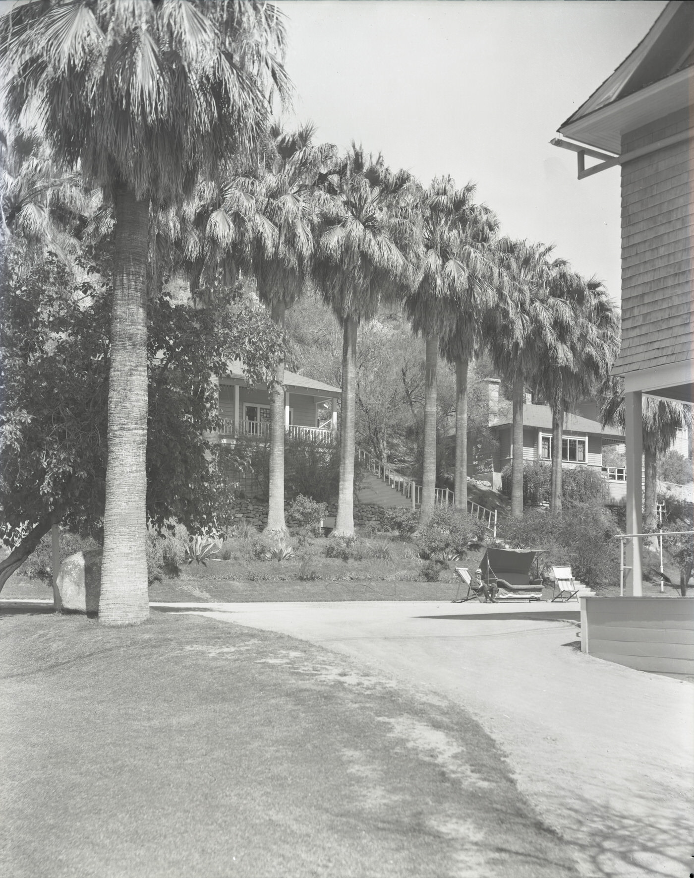 Castle Hot Springs Hotel Grounds, 1929