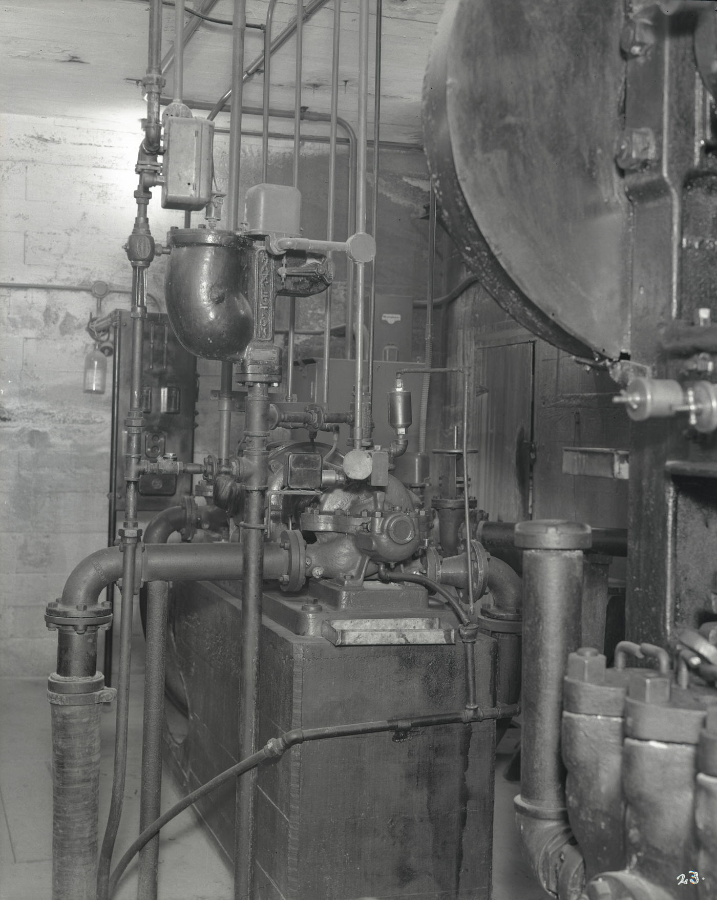 Milk Processing Plant Interior, 1929