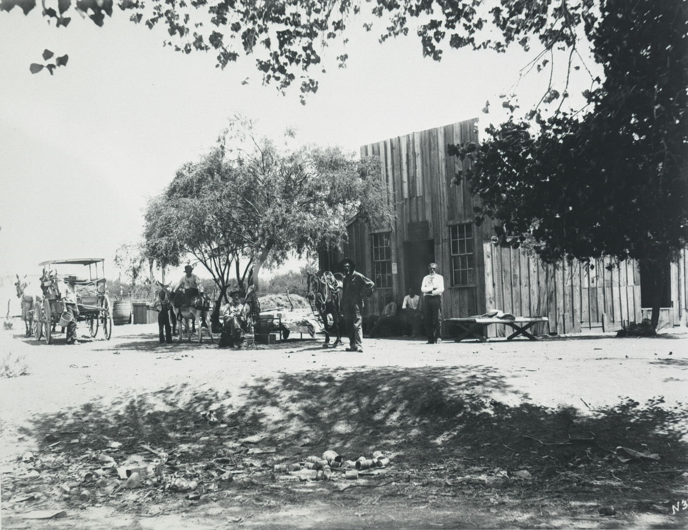 Barn on the Robert Bruce Packard Ranch, 1920