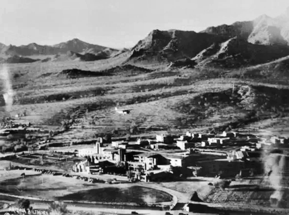 Opening day at the Arizona Biltmore on Feb 23, 1929.