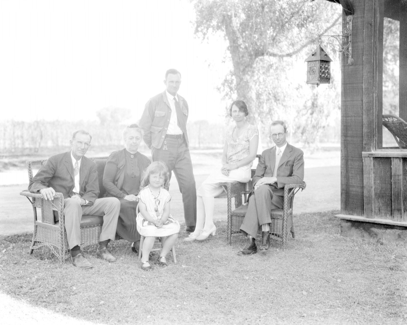 Ryder Family on Ranch, 1900s