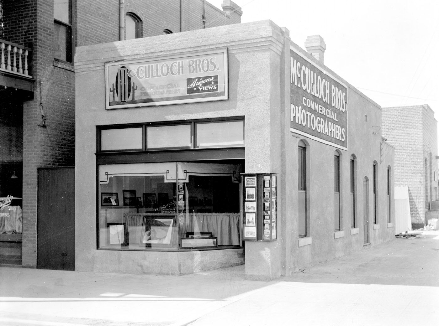 McCulloch Bros. Studio Exterior, 1920s