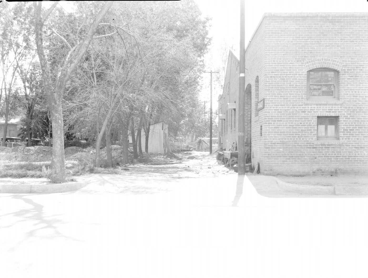 Street Near the Hattie Mosher House, 1900s