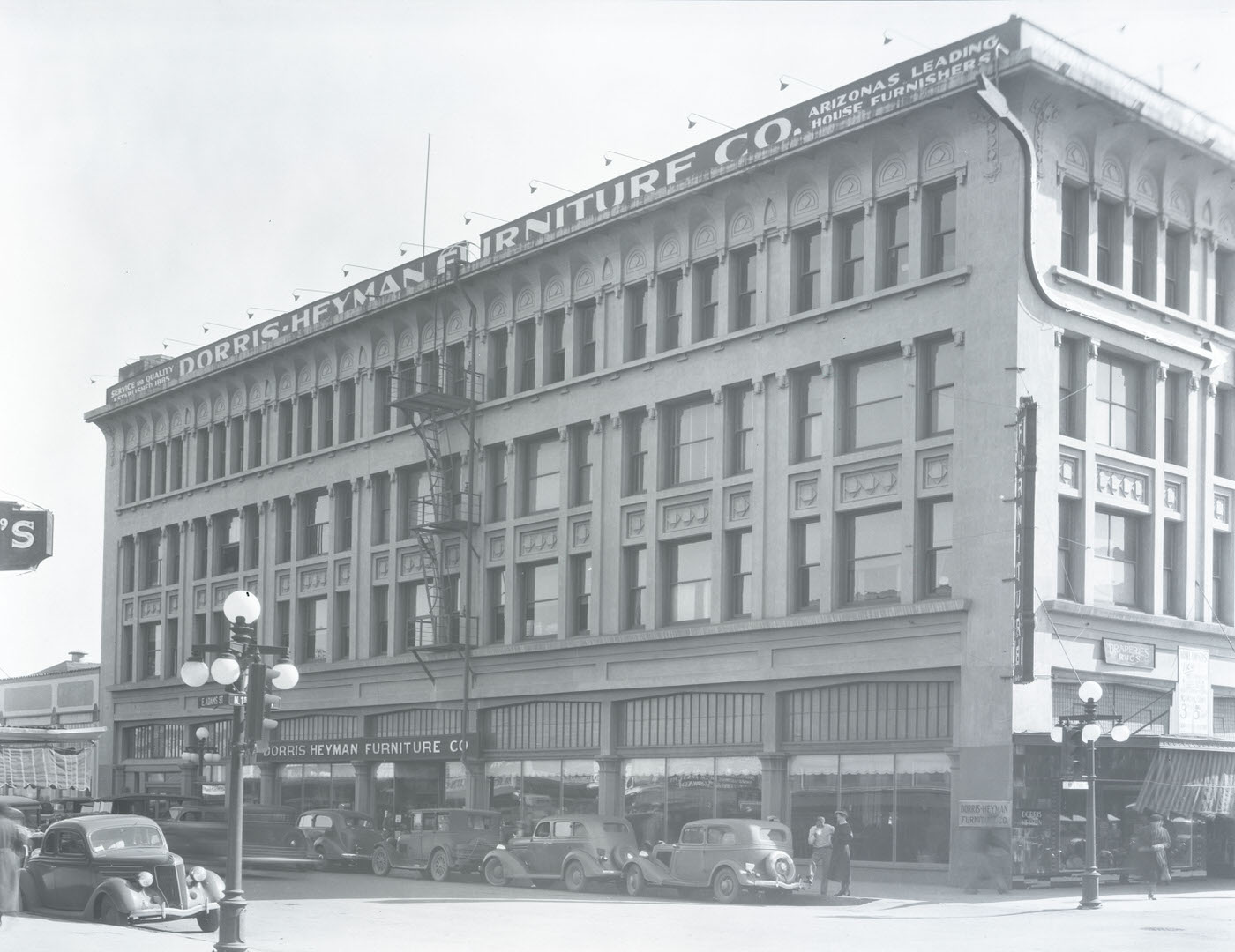 Dorris-Heyman Furniture Company Building Exterior, 1900s