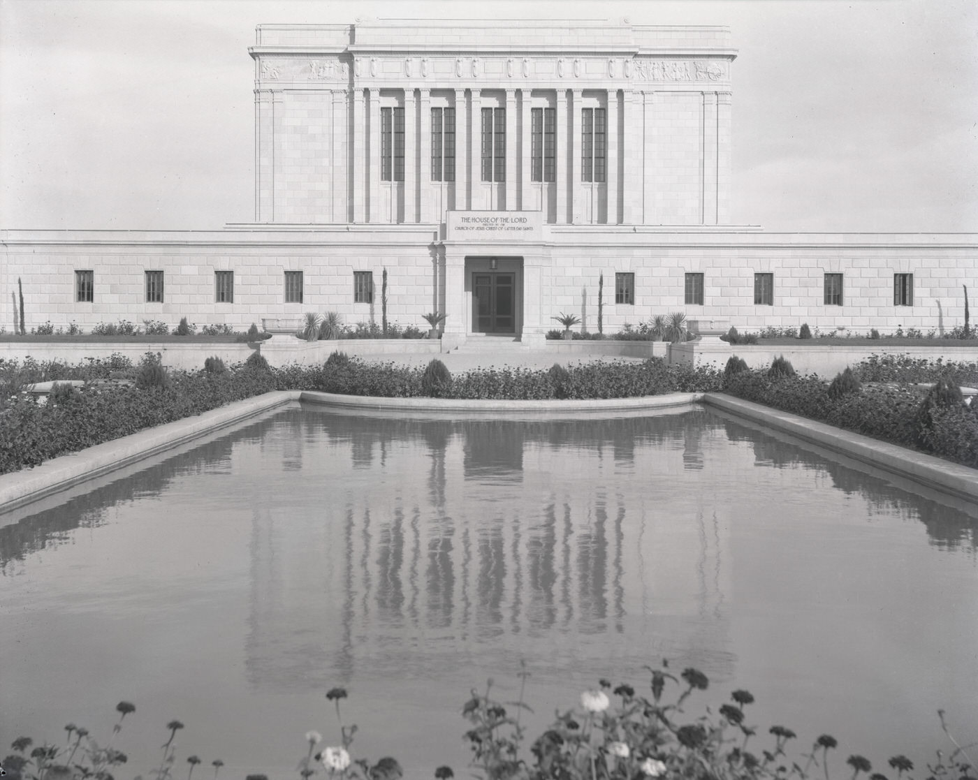 Mormon Temple Exterior, 1900s