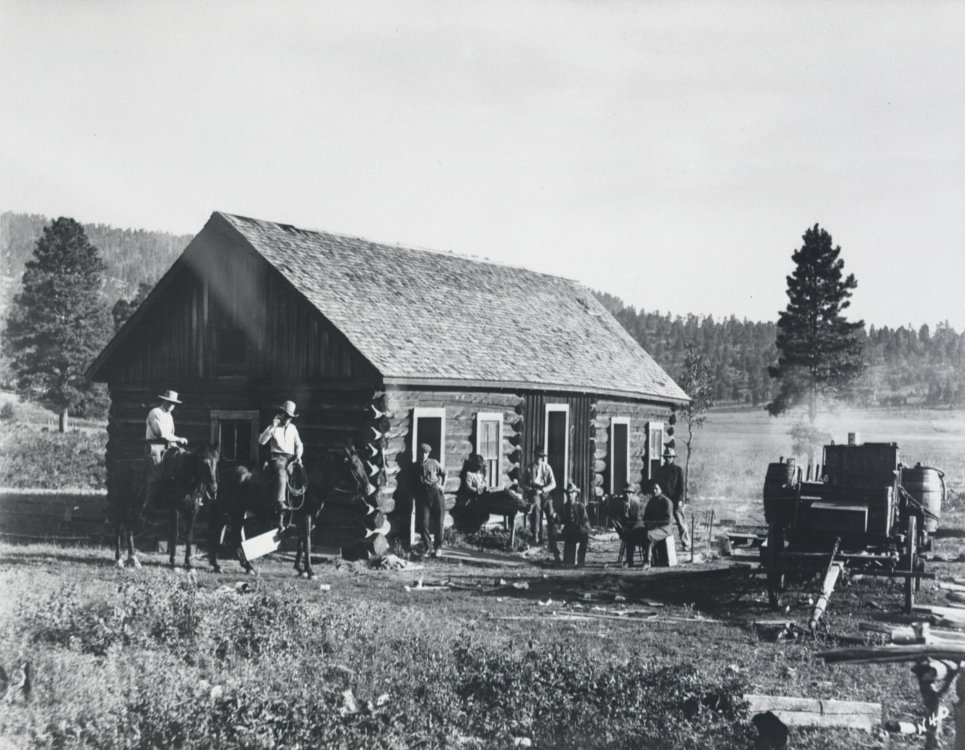 Cowboy Ranch House, 1910