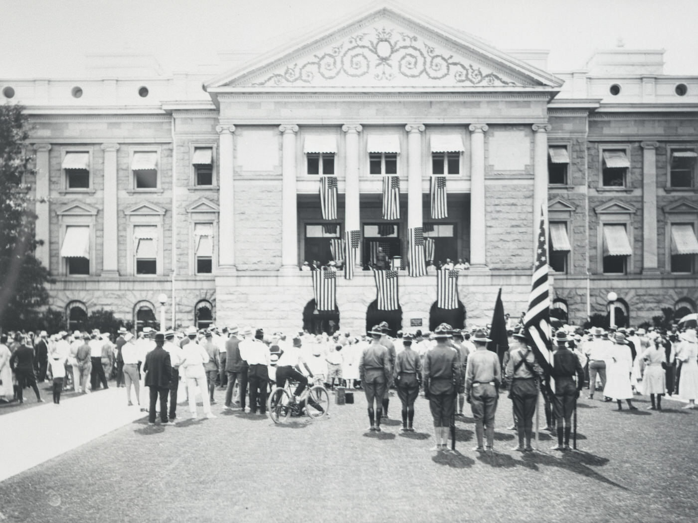 Frank Luke, Jr. Medal Presentation Ceremonies at the State Capitol, 1918