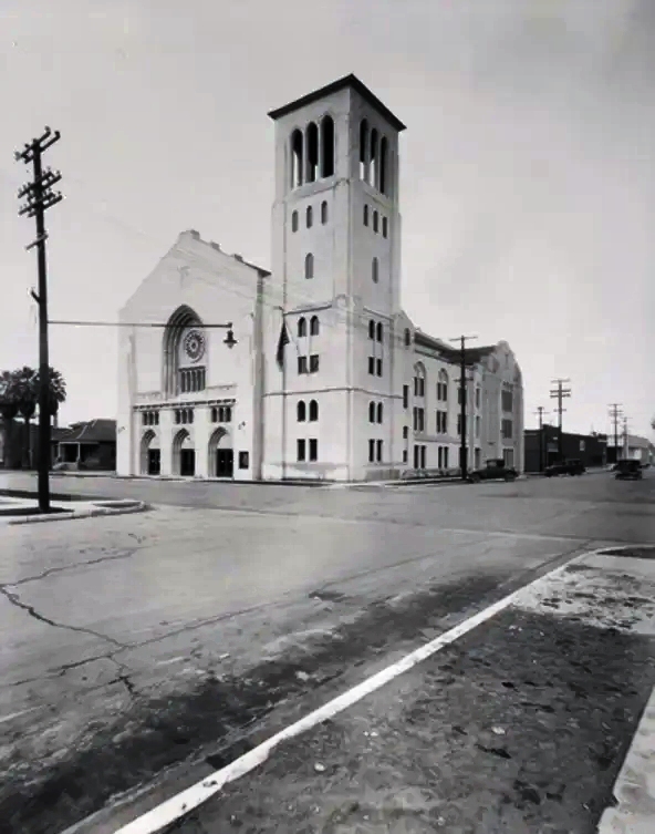 First Baptist Church, located at Third Ave and Monroe, was built in 1929.