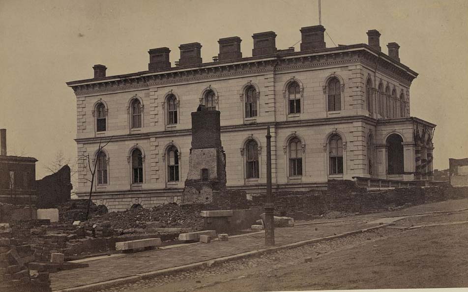 The custom house, Richmond, 1865