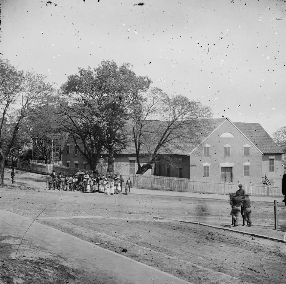 The main eastern theater of war, fallen Richmond, April, 1865