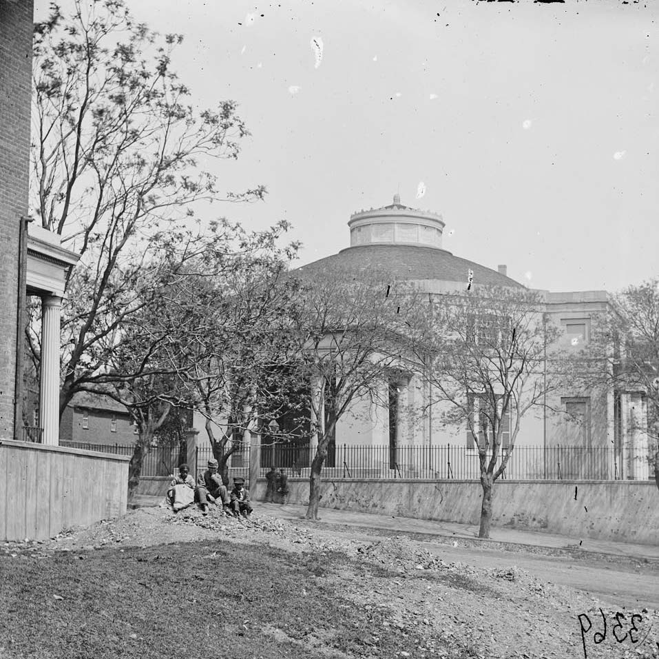 The main eastern theater of war, fallen Richmond, 1865