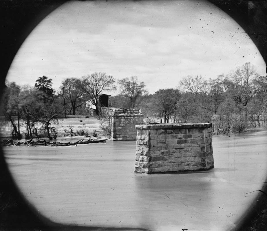 The main eastern theater of war, fallen Richmond, April 1864