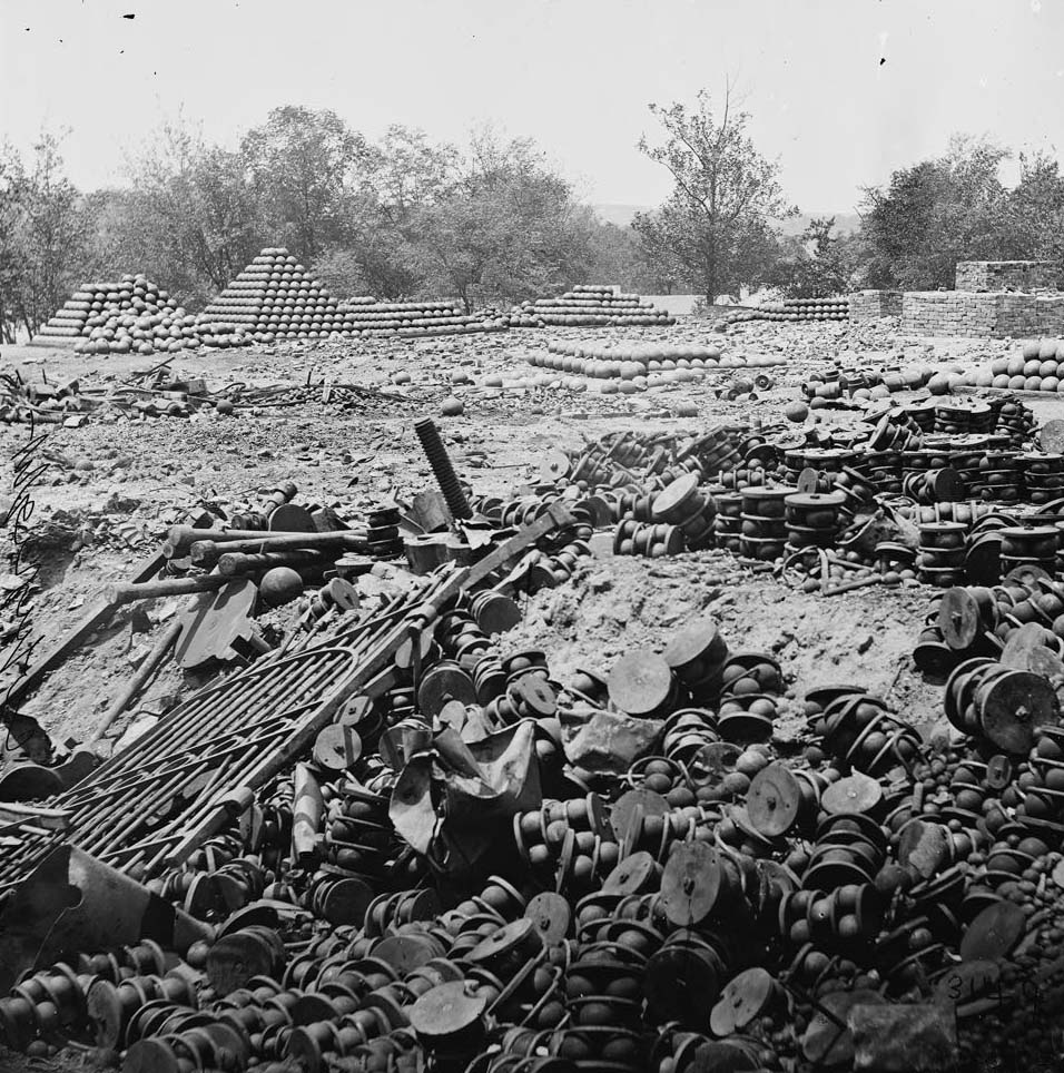 The main eastern theater of war, fallen Richmond, 1864