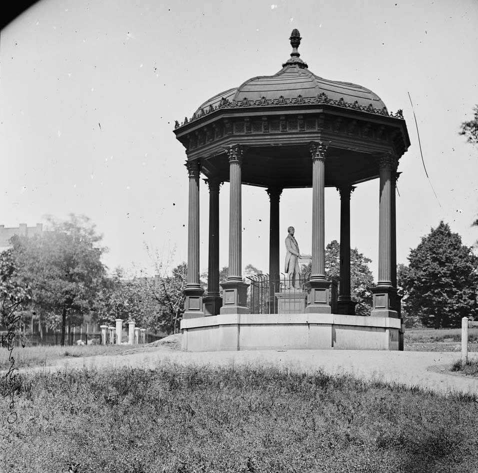 Richmond, Va. Henry Clay memorial on the Capitol grounds, 1865