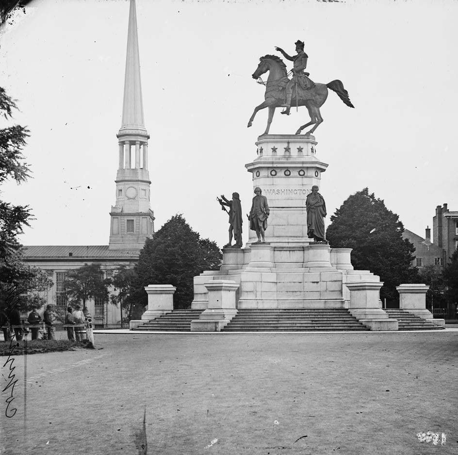 The main eastern theater of war, fallen Richmond, 1865