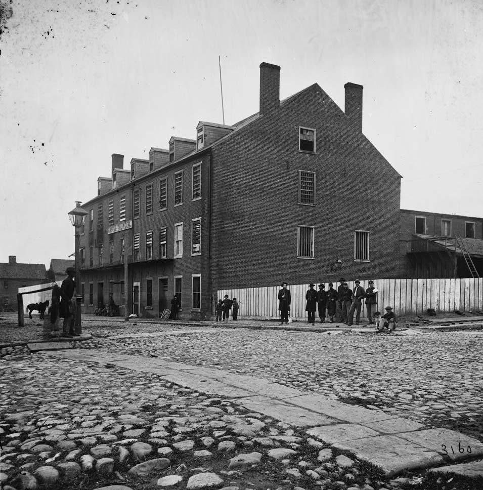 Castle Thunder, Cary Street, Richmond, 1865