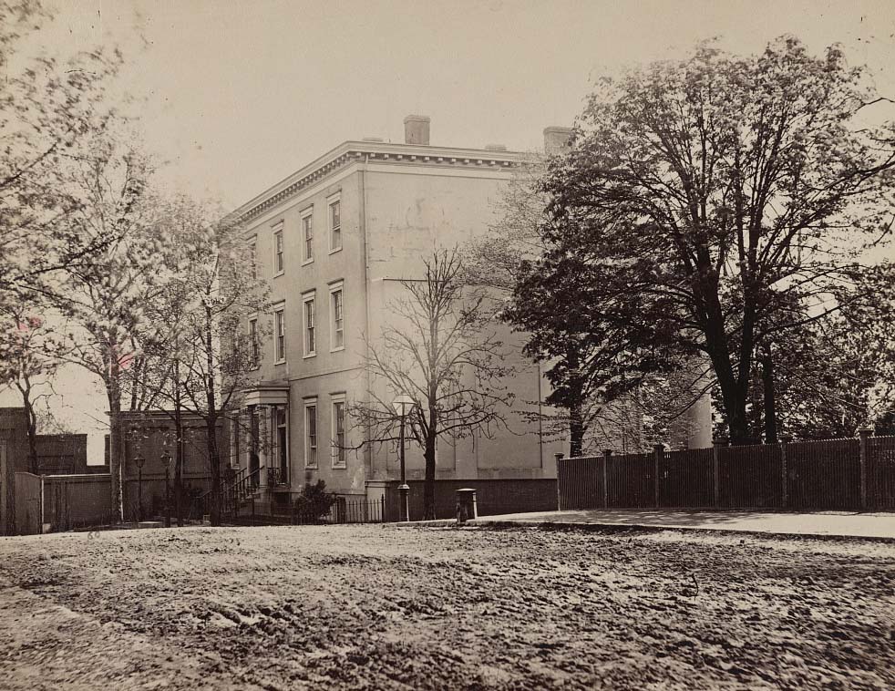 House occupied by Jefferson Davis, Richmond, Va., April, 1865