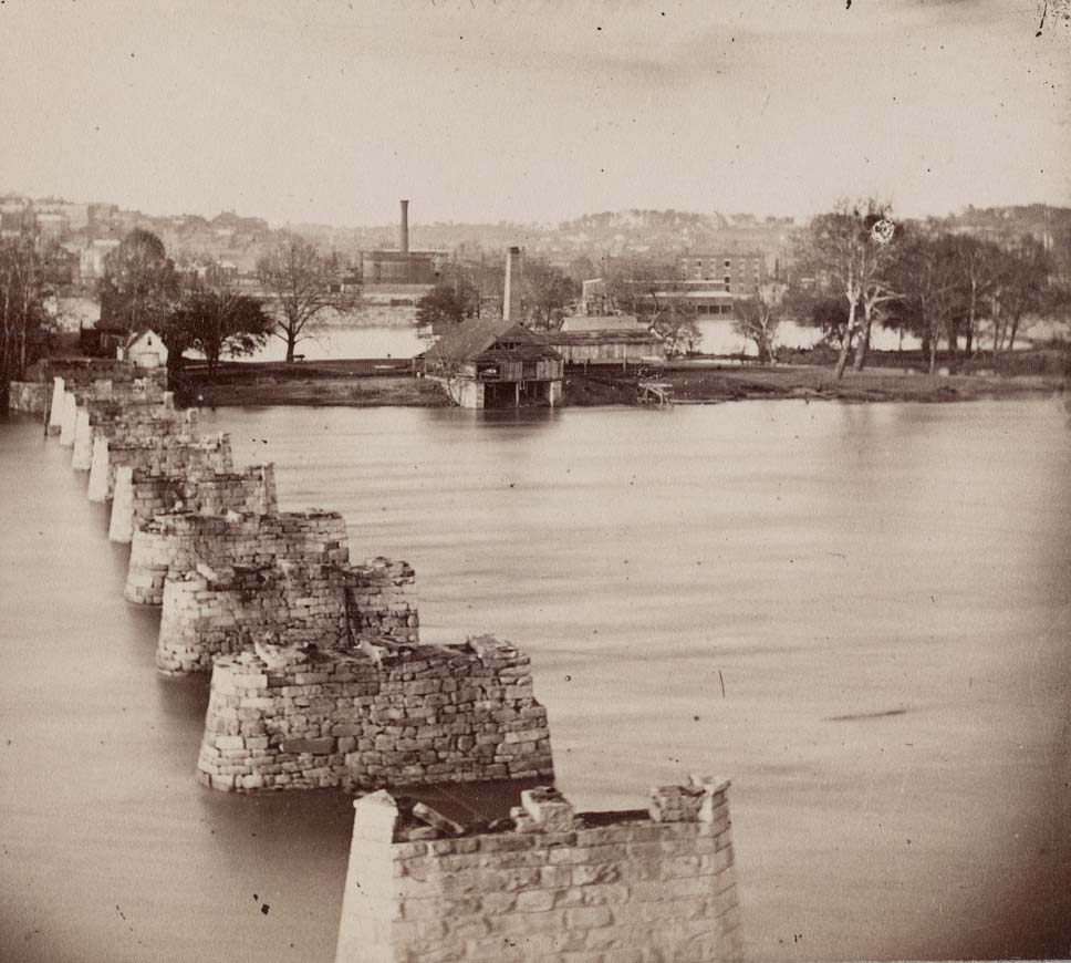 Ruins of Mayo's Bridge.photographed April, 1865