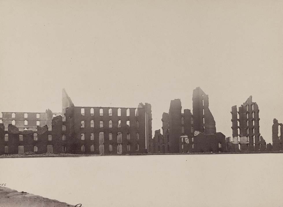 Ruins of Gallego Flour Mills, Richmond, Va., April, 1865