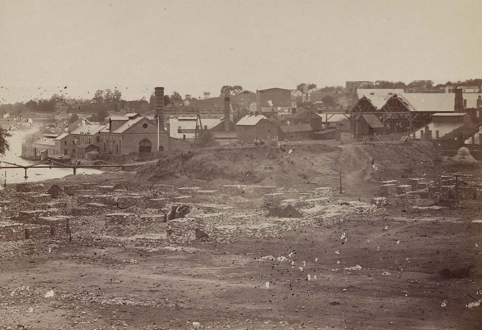 The Tredegar Iron Works, Richmond, Virginia, 1863