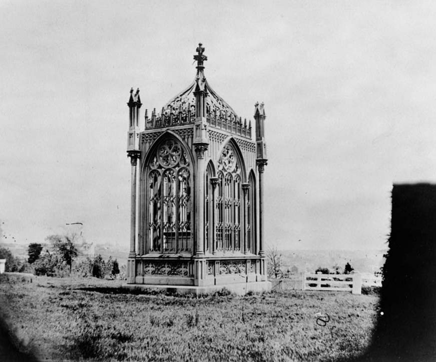 James Monroe's tomb, near Richmond, 1863