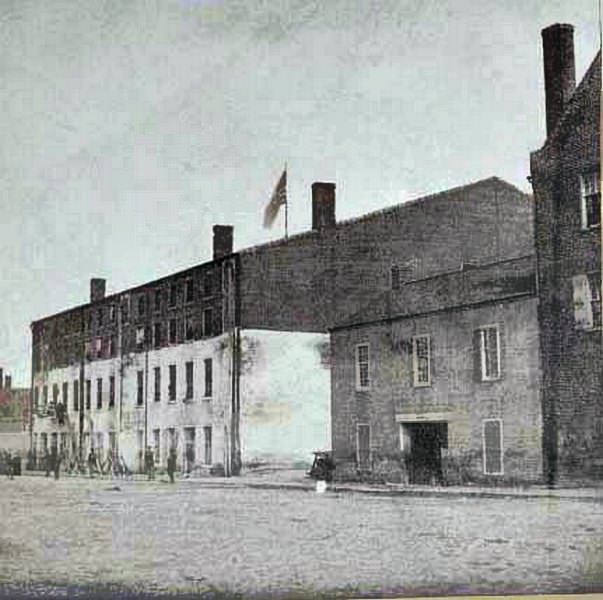Libby Prison, Richmond, 1860s