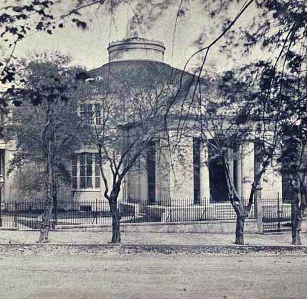 Monumental Church at 1224 E. Broad Street, in Richmond, Virginia, 1865