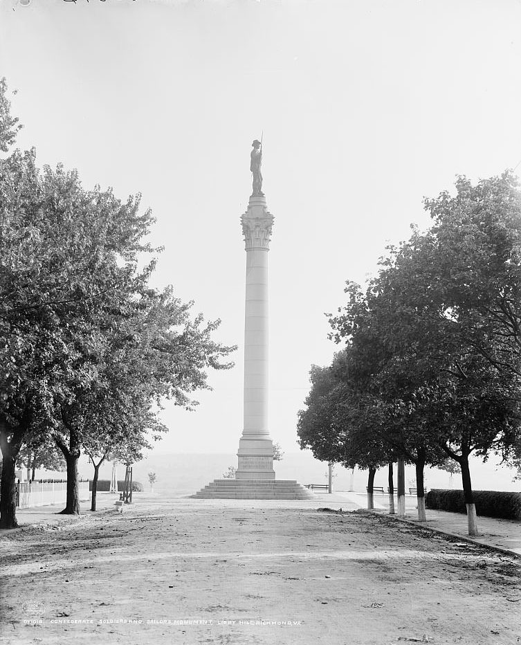 Confederate Soldiers' and Sailors' Monument, Libby Hill [Park], Richmond, 1908