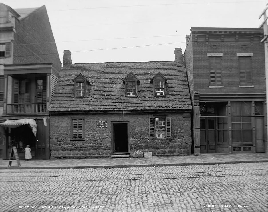 Washington's headquarters, Richmond, 1908