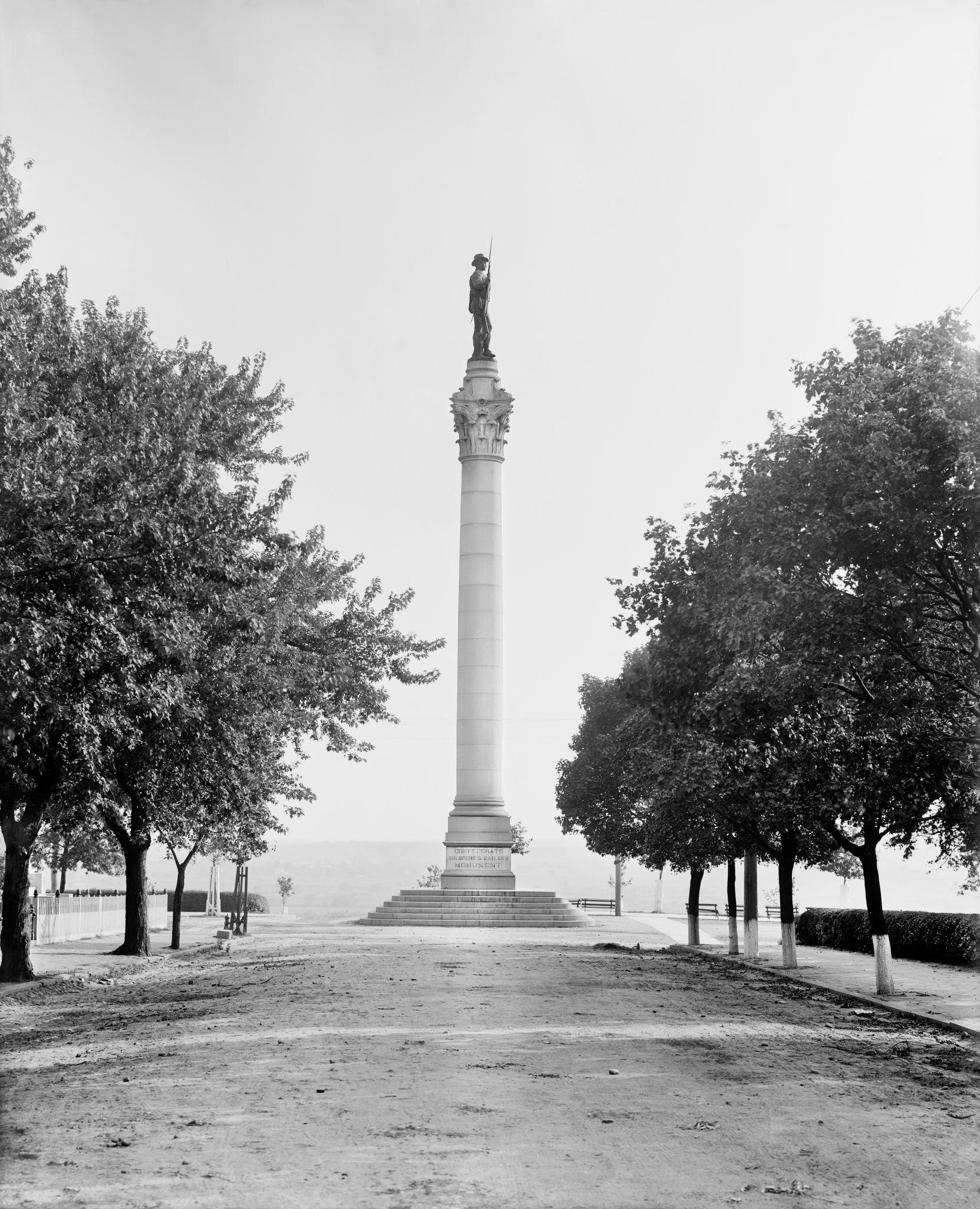 Confederate Soldiers' and Sailors' Monument, Libby Hill Park, Richmond, Virginia, 1908