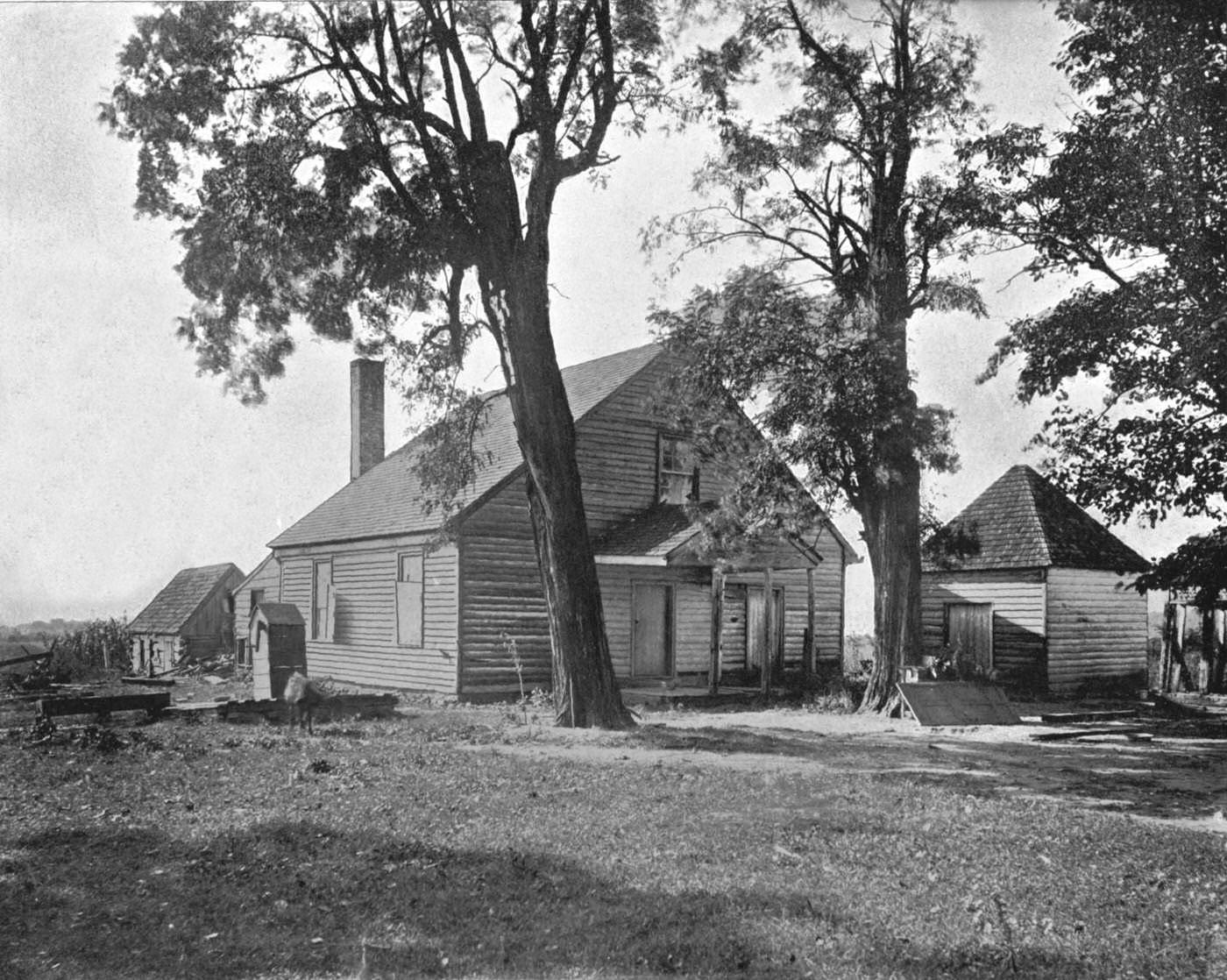 House in which Stonewall Jackson died, Richmond, Virginia, 1900.