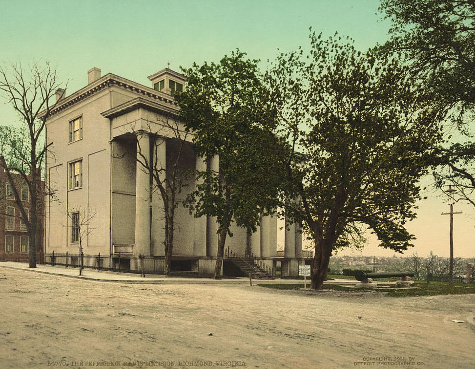 The Jefferson Davis mansion, Richmond, 1902