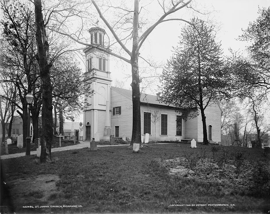 St. John's Church, Richmond, 1901.