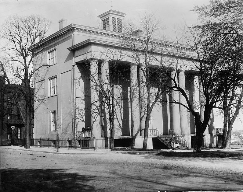 Confederate White House, home of Jefferson Davis in Richmond, 1904