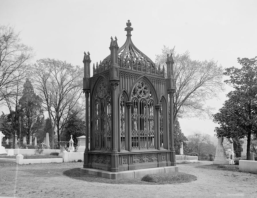 Hollywood, tomb of James Monroe, Richmond, 1905.