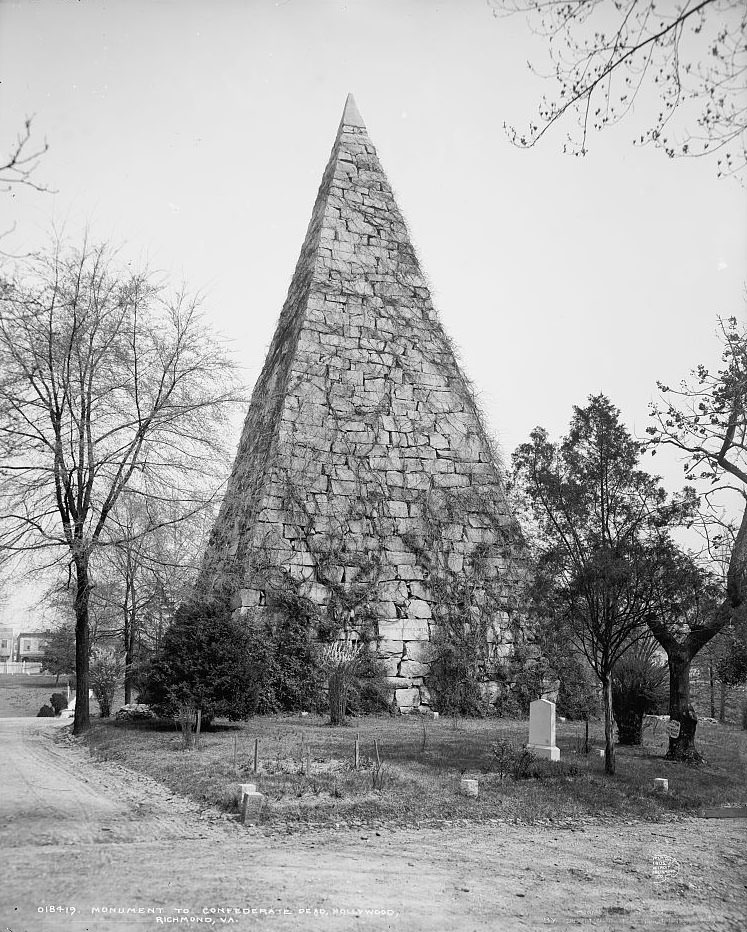 Monument to Confederate dead, Hollywood, Richmond, 1905.