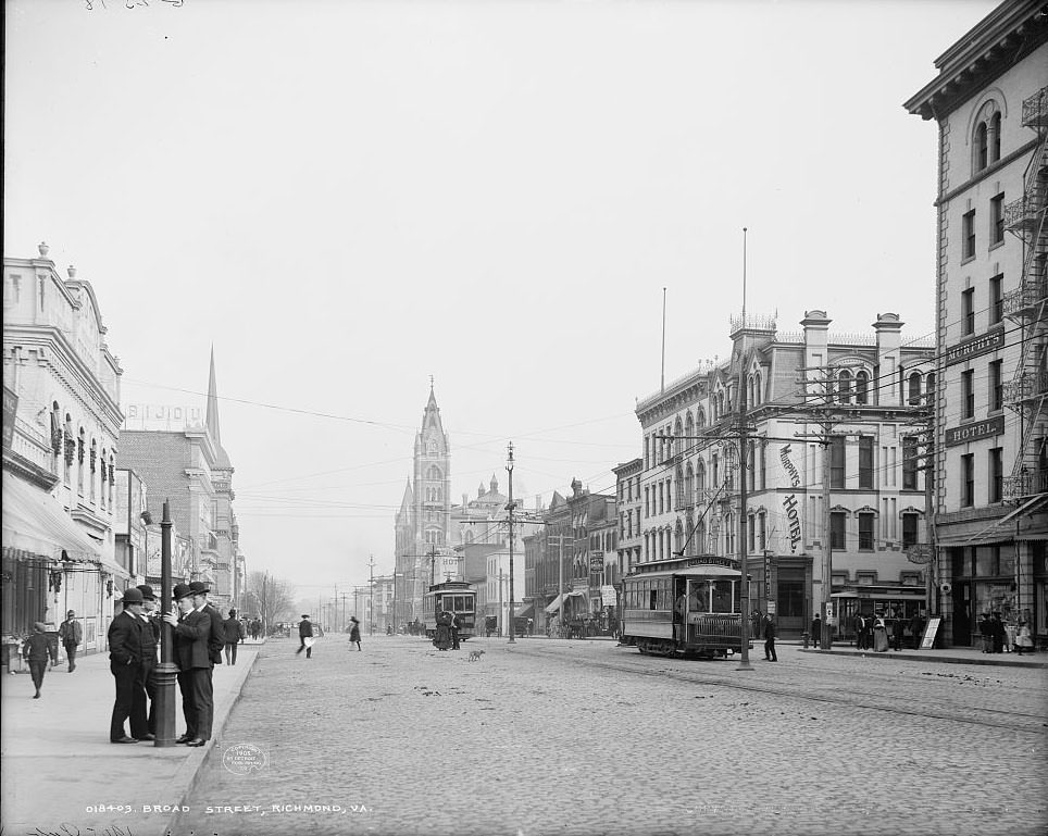 Broad Street, Richmond, 1905.
