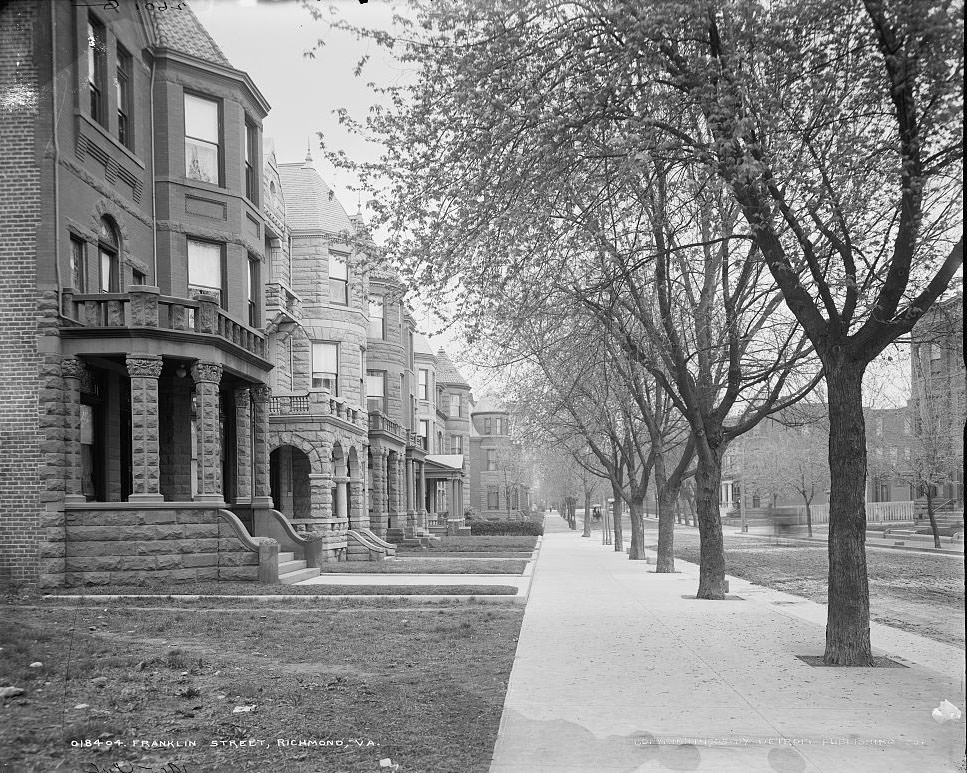 Franklin Street, Richmond, 1905.