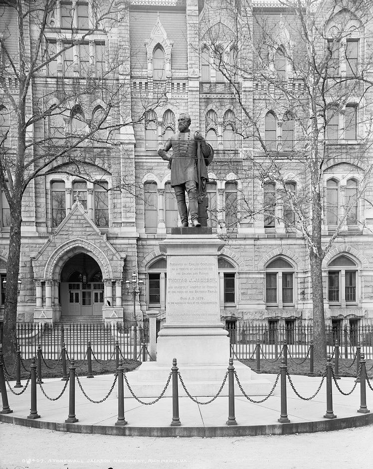 Stonewall Jackson Monument, Richmond, 1905.